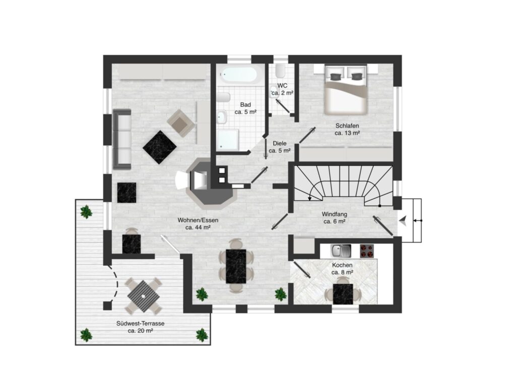 Grundriss EG